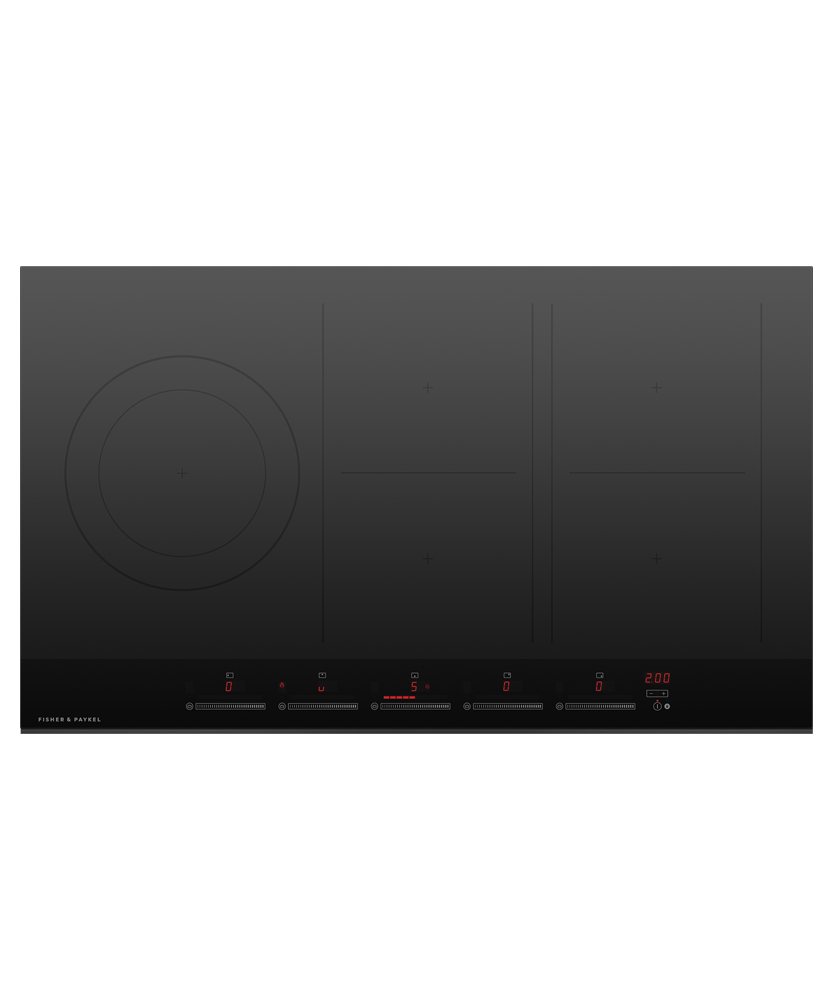 Induction Cooktop, 90cm, 5 Zones with SmartZone, pdp