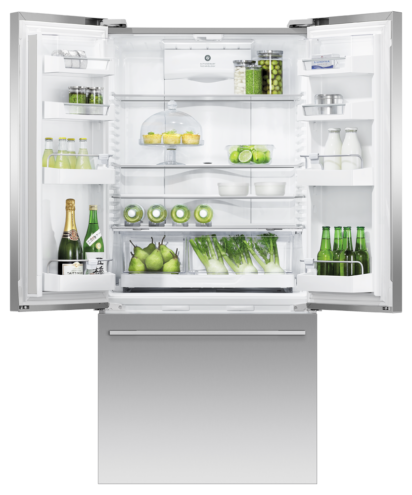 Freestanding French Door Refrigerator Freezer, 79cm, Ice & Water gallery image 2.0