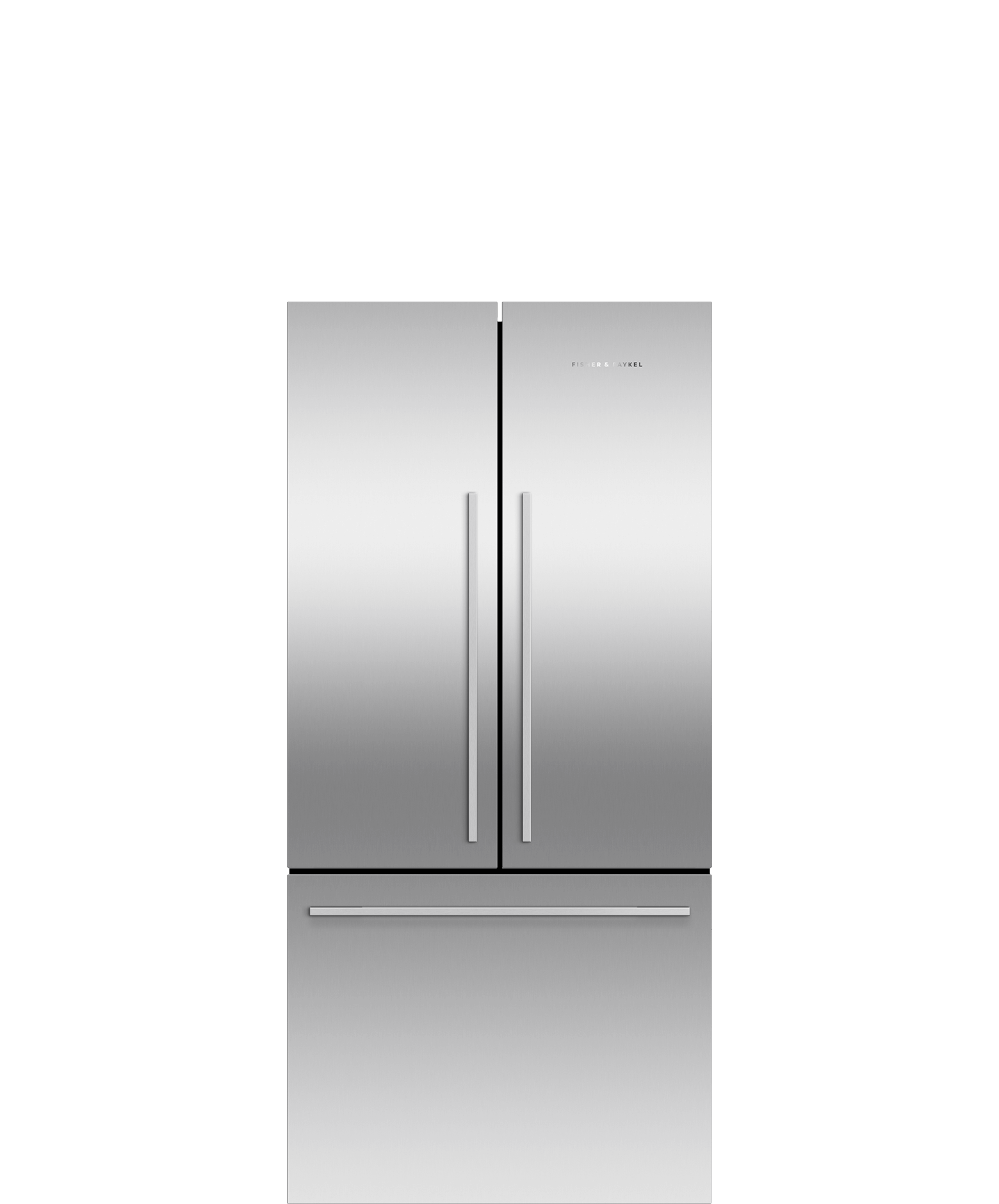 Freestanding French Door Refrigerator, 79cm, 443L