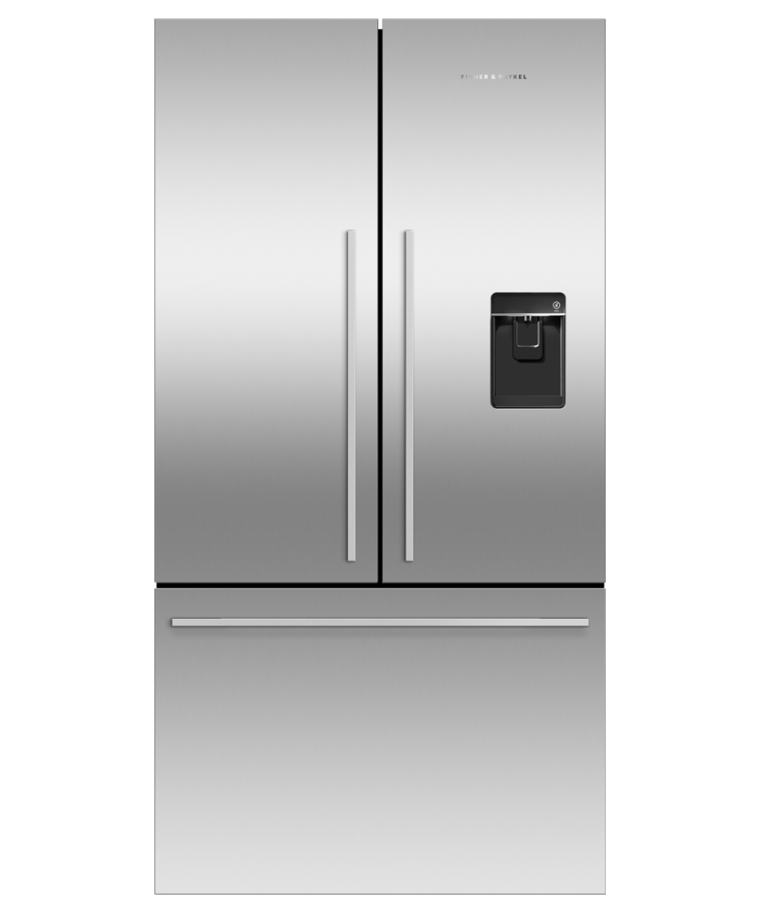 Freestanding French Door Refrigerator Freezer, 90cm, Ice & Water gallery image 1.0
