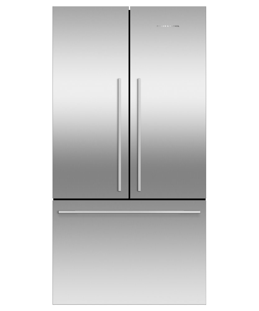 Freestanding French Door Refrigerator Freezer, 90cm, pdp