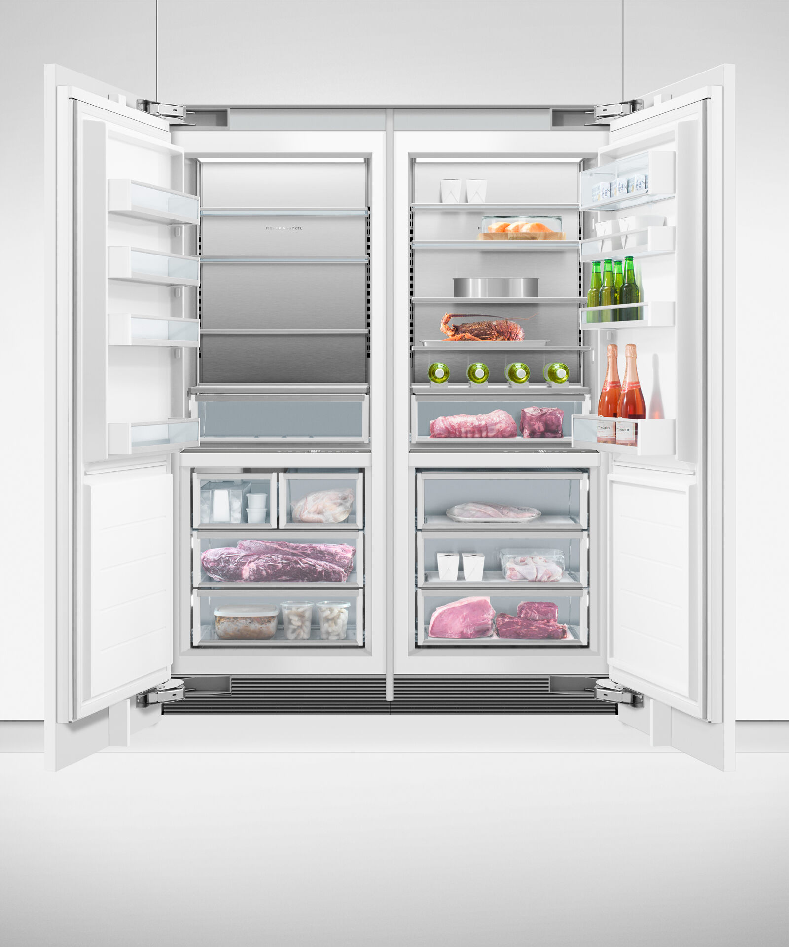 嵌入式立式冷凍櫃, 76cm, 自動製冰 gallery image 15.0